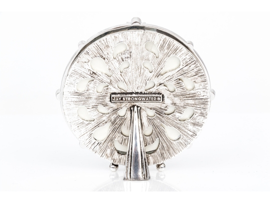 Jay Strongwater Small Round Frame, Boxed 