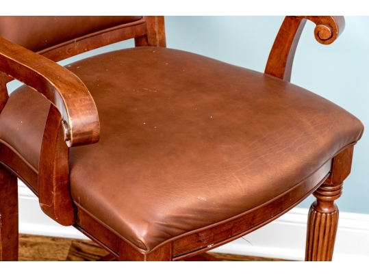 Set Of Four Ethan Allen Counter Stools