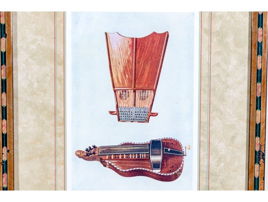 Set Of Eight Decorative Prints Of Instruments