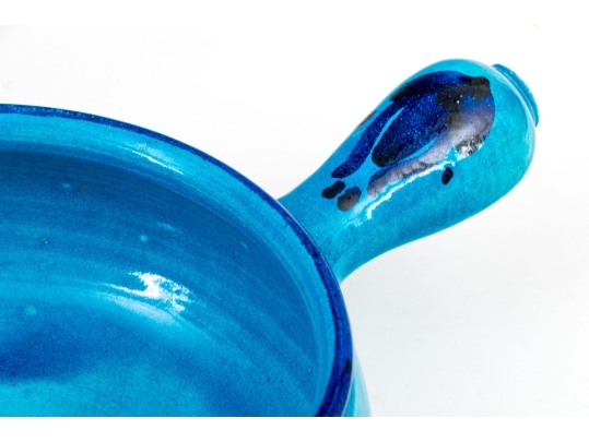 French And Italian Ceramic Lidded Casserole And Soup Bowl