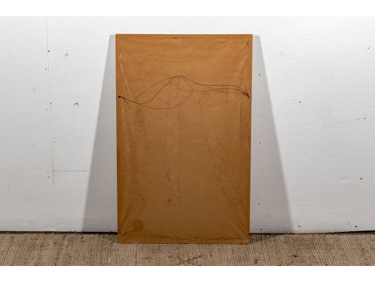 After Paul Davis Framed Vintage Horse Show Poster, Hamptons Classic 1978 