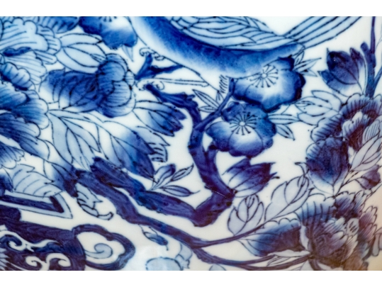 Decorative Chinese Blue And White Porcelain Garden Stool