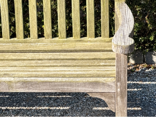 Smith & Hawken Teak Bench (1 Of 2)