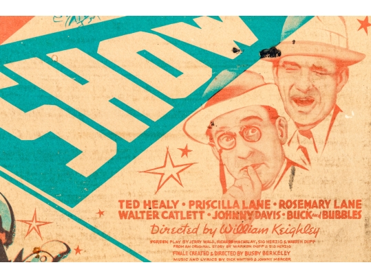 Collection Of Seven 1930's Stamford Theatre Movie Posters And  A 1953 Movie Poster