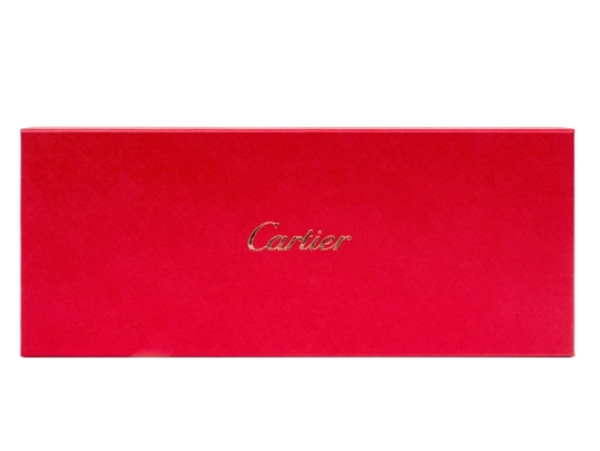 Cartier Pair Of Limoge Porcelain Trinket Trays, With Box