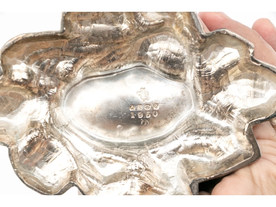 Antique English Silverplate Nautilus Spoon Warmer