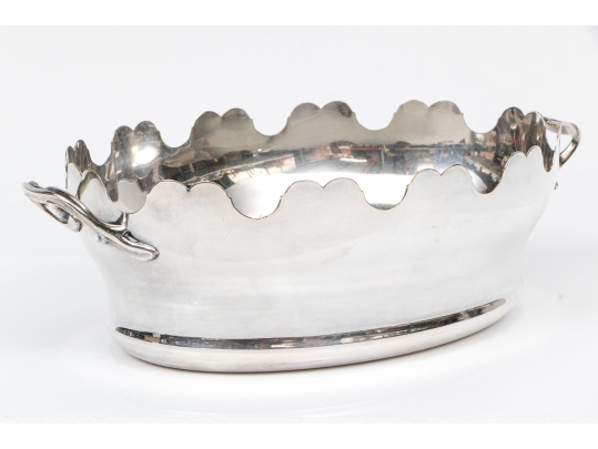Quality Silverplate Monteith Bowl