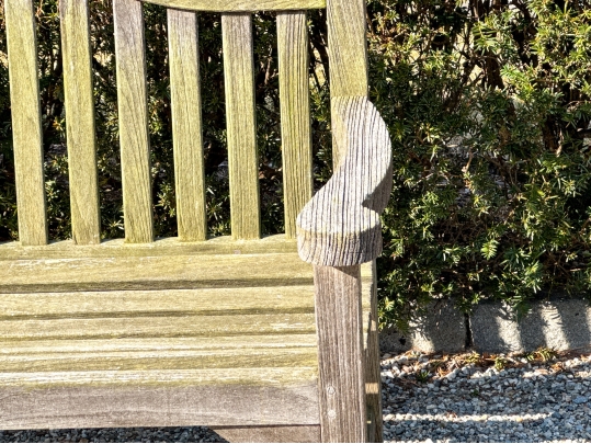 Smith & Hawken Teak Bench (1 Of 2)
