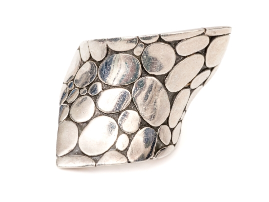 John Hardy Sterling Silver Striking Asymmetric 