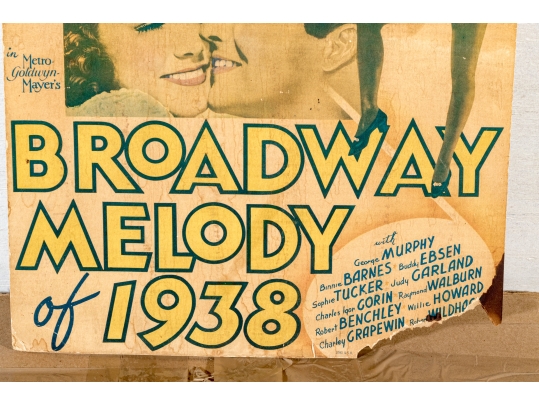 Collection Of Seven 1930's Stamford Theatre Movie Posters And  A 1953 Movie Poster