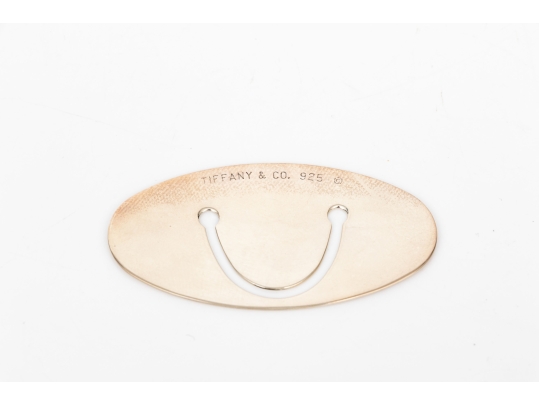 Tiffany & Co. Sterling Silver Handsome Atlas Motif Book Marker