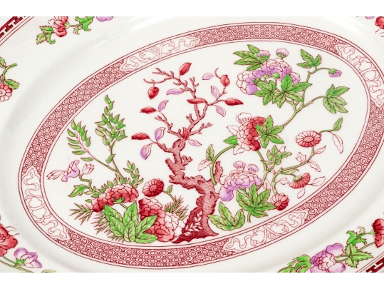 Set Of 2 Vintage English, Staffordshire Serving Platters