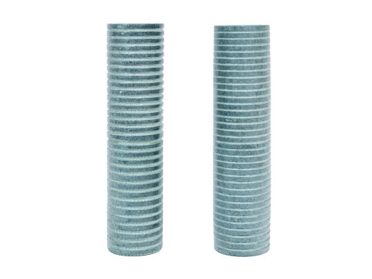 Pair Of Armani Casa Stone Vases