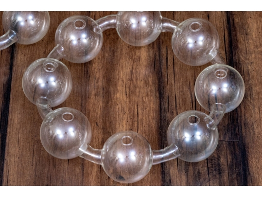 Pair Of Glass Plant Propagation Rings