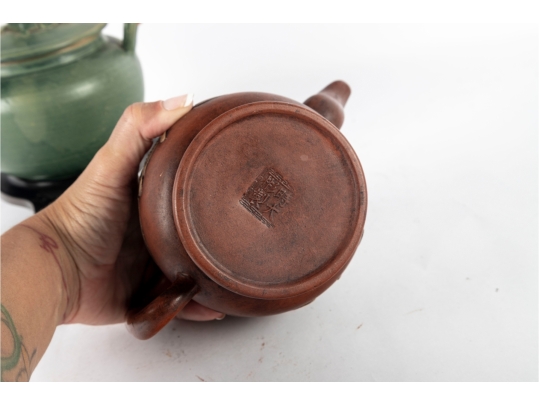 Five Chinese Yixing And Studio Art Teapots