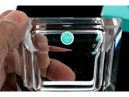 Pair Of Tiffany & Co. Crystal Dishes 