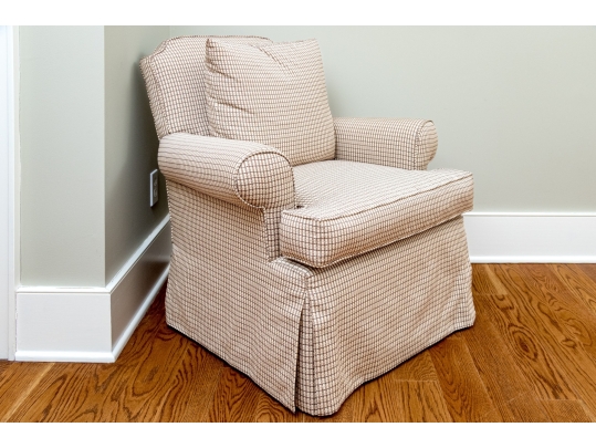 Stylish Upholstered Accent Armchair