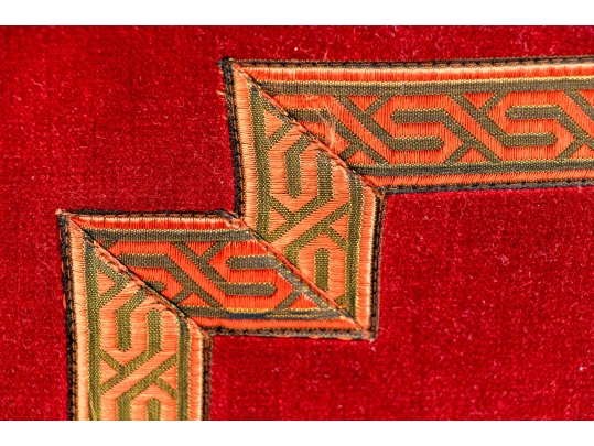 Custom Upholstered Footed Bench