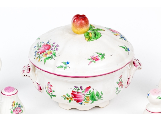 KG Luneville Hand-Painted French Ceramic Serving Wares