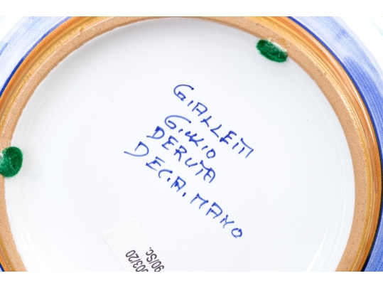 Collection Of Ceramics Including Deruta, Williams Sonoma, Bellini