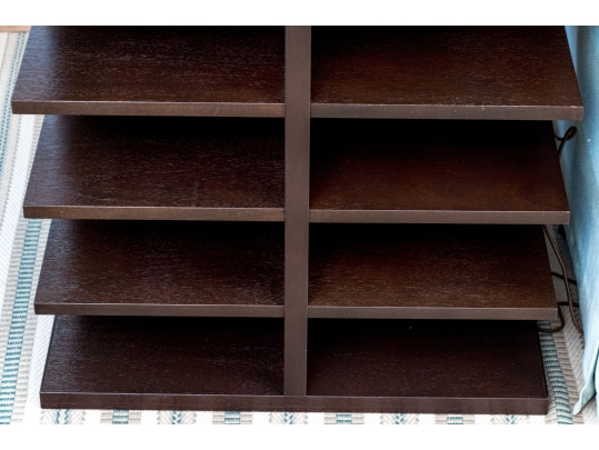 Quality End Table With Sixteen Shelves