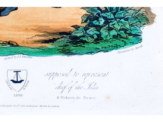 Three Aquatints After Charles Hamilton Smith (Belgian-British, 1776-1959) 