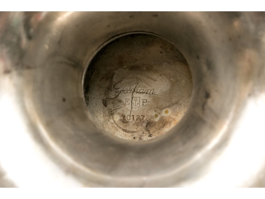 A Fine American, Gorham Silver Plated Twin Handled Champagne Cooler