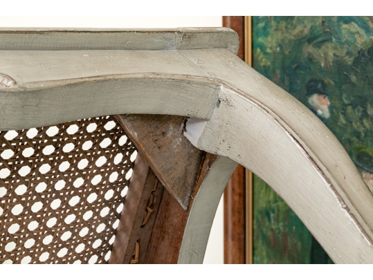 Elegantly Carved Upholstered Window Or Bed End Bench