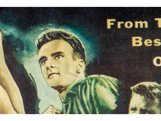 Collection Of Seven 1930's Stamford Theatre Movie Posters And  A 1953 Movie Poster