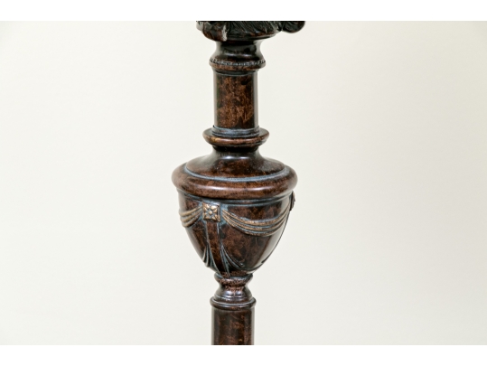 Handsome Candelabra Form Floor Lamp
