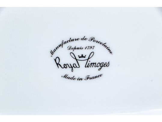 Royal Limoges Cafe De La Paix Porcelain Dish, Boxed