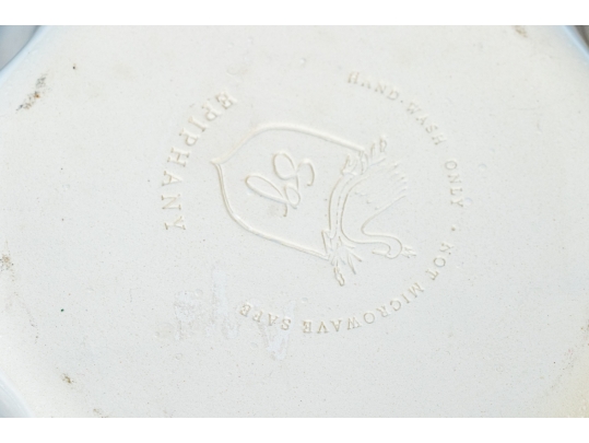 Epiphany Floral Painted Scalloped Center Bowl