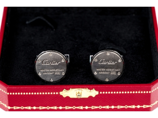 Cartier Sterling Silver Round 