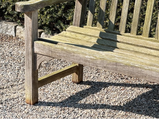 Smith & Hawken Teak Bench (1 Of 2)
