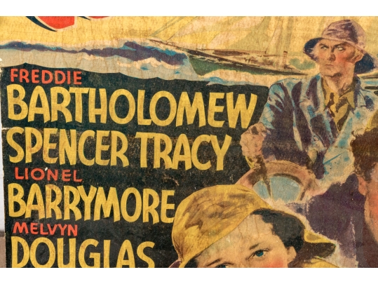 Collection Of Seven 1930's Stamford Theatre Movie Posters And  A 1953 Movie Poster