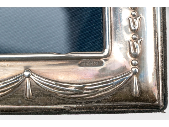 Three Sterling Silver Mounted Picture Frames