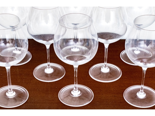 Set Of Eight Williams-Sonoma Red Wine Goblets