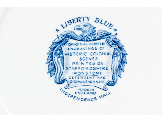 Collection Of English Blue And White Transferware