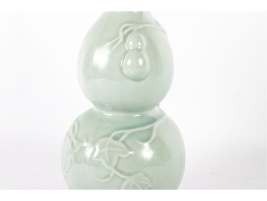 Chinese Celadon Double Gourd Porcelain Bottle