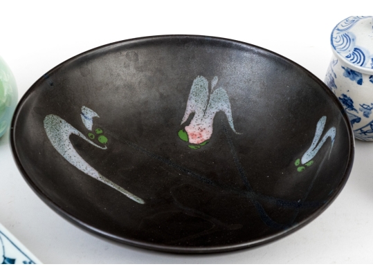 Asian Decorative Collection Including Chopsticks