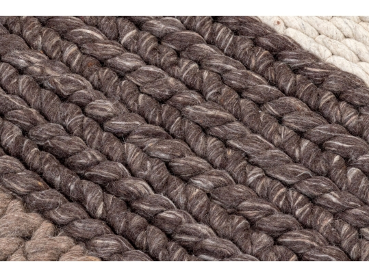 Hand Woven Felted Wool Shelton Casco Carpet, 7'-10