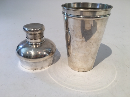 Tiffany & Co. Fabulous Vintage Cocktail Shaker, Monogramed