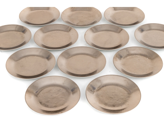 Set Of Twelve Philippe Deshoulieres Limoges 
