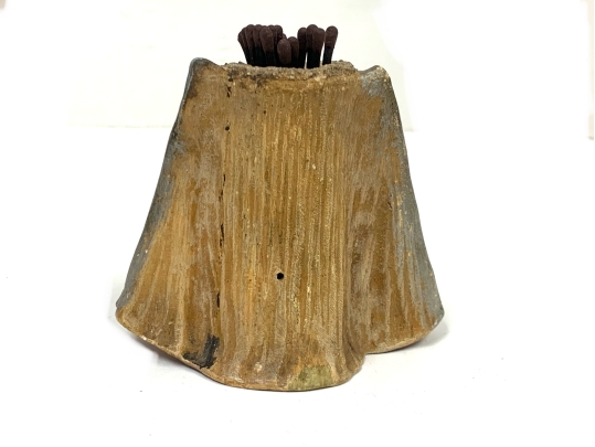 Art Nouveau Figural Match Holder 