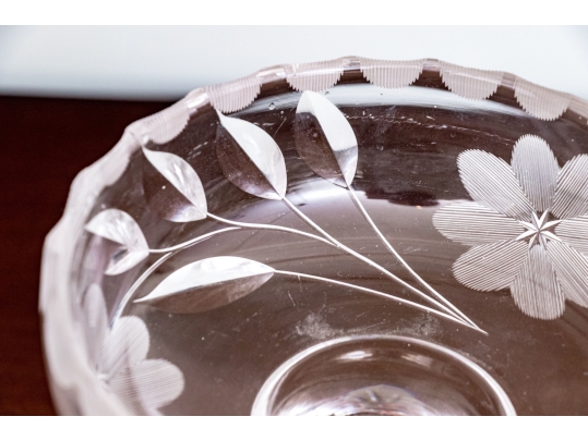 Decorative Assortment Of Glass Table Wares