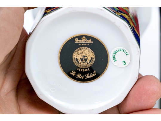 Vintage Versace By Rosenthal Studio-Linie Vase- Le Roi Soleil