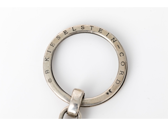 Kieselstein-Cord Sterling Silver Adorable Dog Key Chain