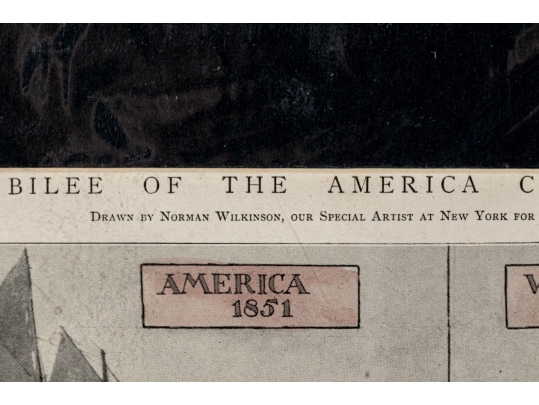 Two Antique Illustrated Pages 