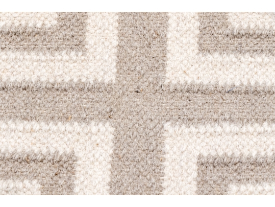 Hand Woven Wool 'Urban Bungalow' Carpet, 8' X 5', New