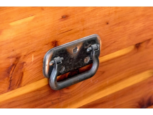 Quality Handcrafted Maple And Cedar Lined Storage Trunk